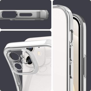 Etui Spigen Optik Crystal do iPhone 12 Chrome Silver