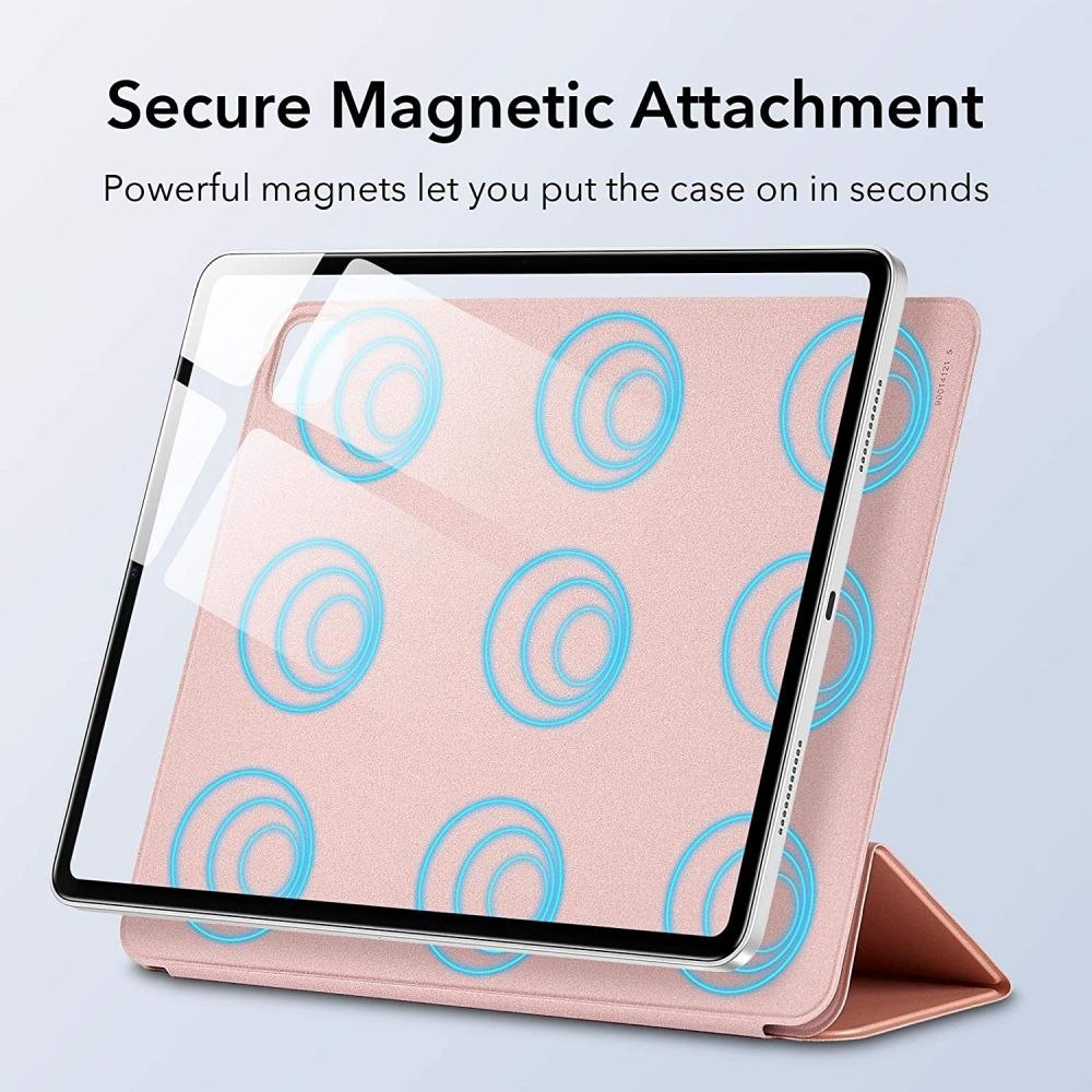 Etui ESR Rebound Magnetic do iPad Pro 11 2020/2021 Rose Gold
