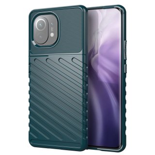 Etui Thunder Case Elastyczne Pancerne do Xiaomi Mi 11 zielony