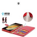 Etui Hivo Dux Ducis skórzane z klapką do Samsung Galaxy S21 Ultra 5G czerwony