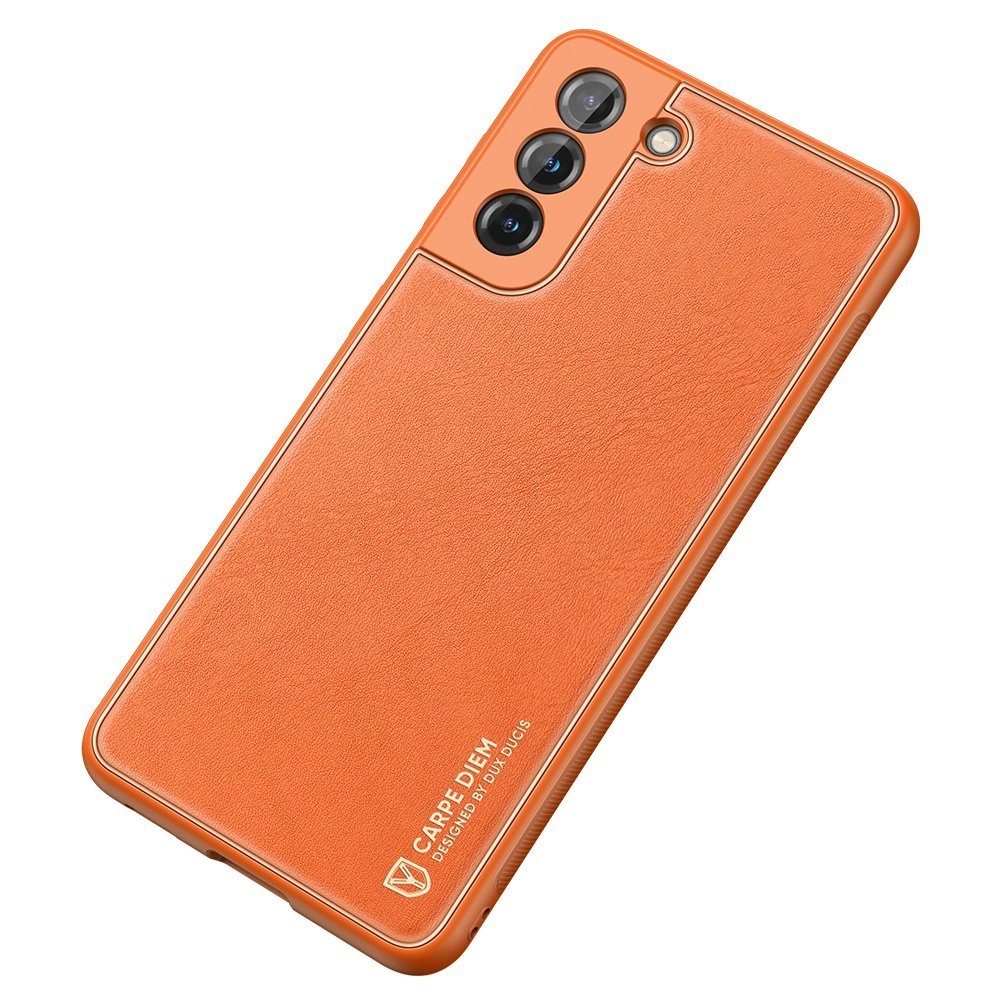 Etui DuxDucis Yolo do Samsung Galaxy S21 5G pomarańczowy