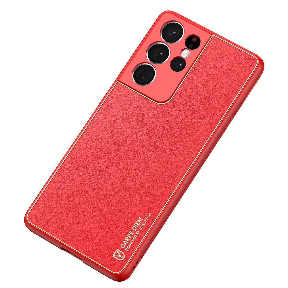 Etui DuxDucis Yolo do Samsung Galaxy S21 Ultra 5G czerwony