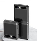 Etui z metaliczną ramką Plating Case do Samsung Galaxy Z Flip czarny