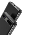 Etui z metaliczną ramką Plating Case do Samsung Galaxy Z Flip różowy