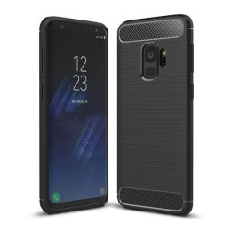 Etui Pancerne Samsung Galaxy S9 G960 Case elastyczne etui pokrowiec czarny