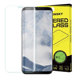 Szkło hartowane 3D na cały ekran z ramką do Samsung Galaxy S9 przezroczysty