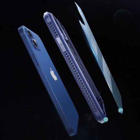 Etui Frigate Series pancerne do iPhone 12 mini zielony