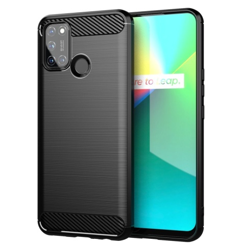 Etui Elastyczne Carbon Case do Realme 7i