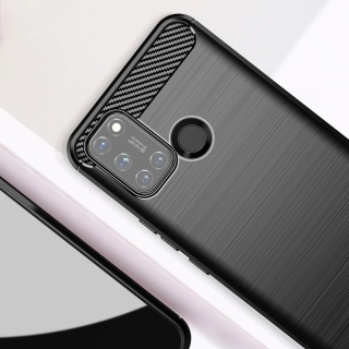 Etui Elastyczne Carbon Case do Realme 7i