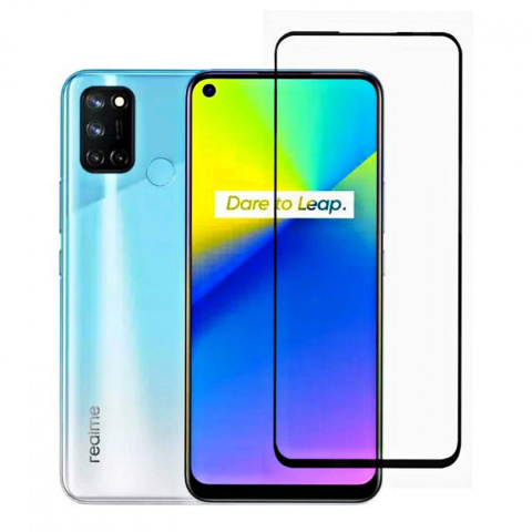 Szkło Hartowane Pełne z Ramką do Realme 7i