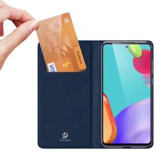 Etui Dux Ducis + Szkło do Samsung Galaxy A52 4G/5G niebieski