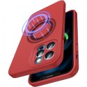 Etui ESR Cloud Soft Magsafe do iPhone 12 Pro Max Red