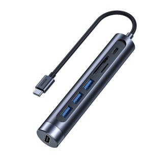 Adapter USB 7w1 S-H112 Dark Grey