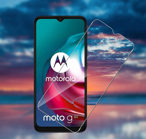 Szkło Hartowane Płaskie do Motorola Moto G10 / G20 / G30