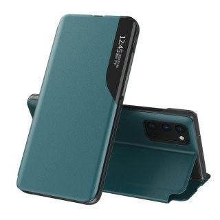 Etui Eco Leather View Case z klapką do Samsung Galaxy A32 4G zielony