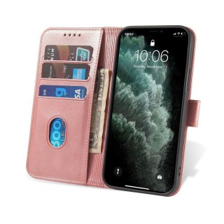 Etui Pokrowiec z Klapką Braders Case do Xiaomi Redmi Note 10 / 10S różowy