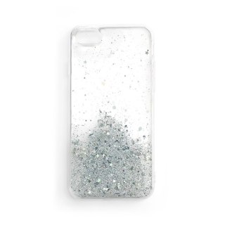 Wozinsky Star Glitter błyszczące etui pokrowiec z brokatem Samsung Galaxy A72 4G przezroczysty