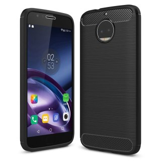 Elastyczne etui pokrowiec do Motorola Moto G5S Plus czarny