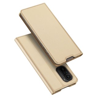 Etui DuxDucis Skin Pro do Xiaomi Redmi K40 Pro+ / K40 Pro / K40 / Poco F3 złoty