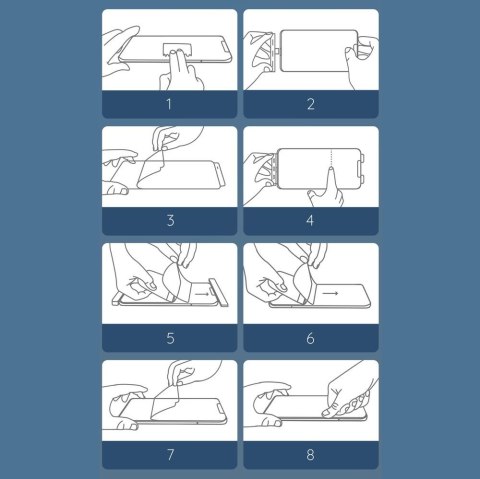 Baseus 2x folia ochronna na cały ekran 0,15 mm do Xiaomi Redmi K40/K40 Pro Transparent (SGMIK40-02)