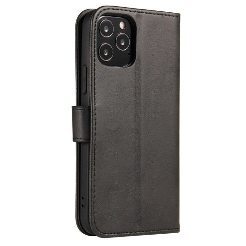 Etui Pokrowiec z Klapką Braders Case do LG K62 / K52 / K42 czarny