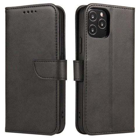 Etui Pokrowiec z Klapką Braders Case do Samsung Galaxy A12 / M12 czarny