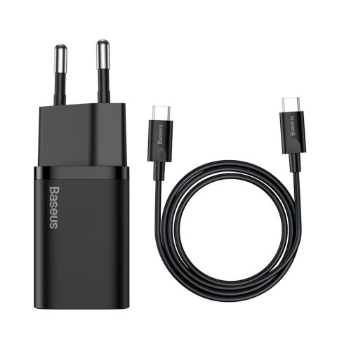 Baseus Super Si Qc 1c Szybka Ładowarka 25w Usb C Z Kablem Usb C - Usb C 1m