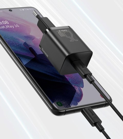 Baseus Super Si Qc 1c Szybka Ładowarka 25w Usb C Z Kablem Usb C - Usb C 1m