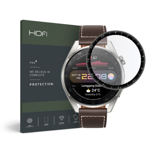 Szkło Hybrydowe do Huawei Watch 3 Pro 48mm Black