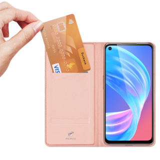 Etui DuxDucis Skin Pro do Oppo A73 5G / A53 5G różowy