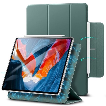 Etui ESR Rebound Magnetic do iPad Pro 12.9 2020 / 2021 Forest Green