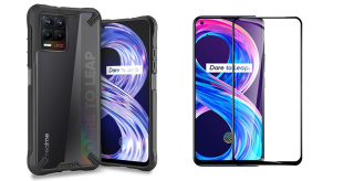 Etui Case Rzants + Szkło do Realme 8 / 8 Pro