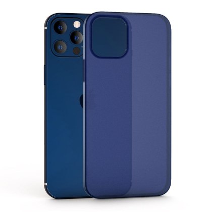 Etui Ultraslim 0.4mm do iPhone 12 / 12 Pro Matte Blue