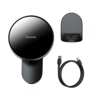 Uchwyt Magnetyczny Baseus z ładowarką Magsafe Wireless Car Charger 15W Black