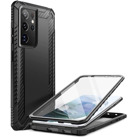 Etui Supcase Clayco Xenon do Samsung Galaxy S21 Ultra Black