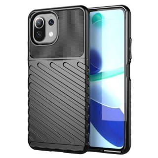 Etui Thunder Case Elastyczne Pancerne do Xiaomi Mi 11 Lite 5G czarny