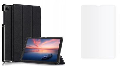 Etui Smartcase + Szkło Hartowane do Galaxy Tab A7 Lite 8.7