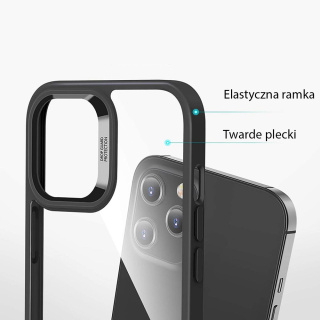 Etui ESR Classic Hybrid + Szkło Płaskie do iPhone 12 / 12 Pro Black