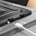 Etui z Szybką Supcase Unicorn Beetle Pro do Galaxy Tab A7 Lite 8.7 Black