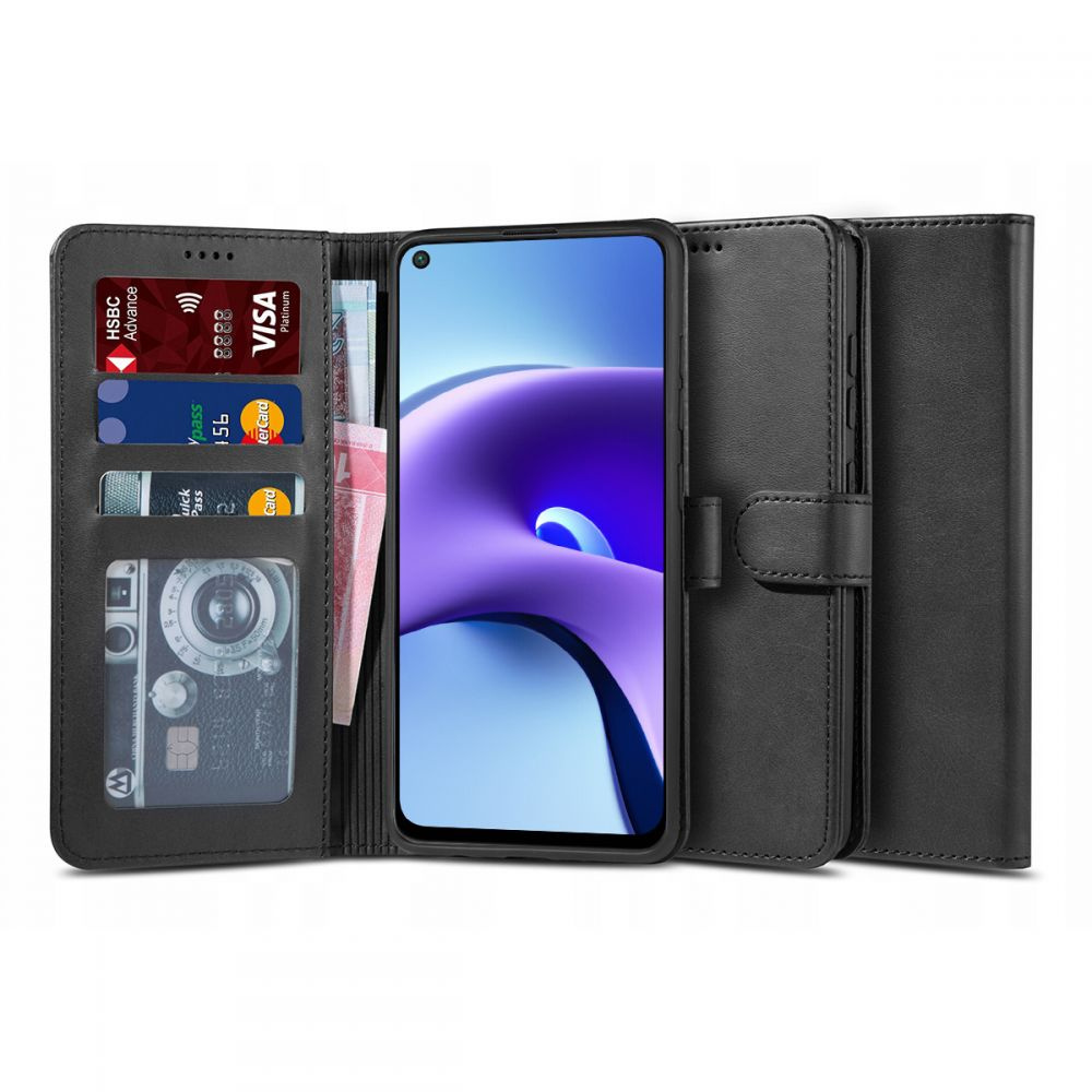 Etui Portfel II + Szkło Hartowane do Xiaomi Redmi Note 9T 5G