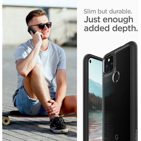 Etui Spigen Ultra Hybrid do Google Pixel 5a Matte Black