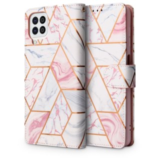 Etui Wallet do Samsung Galaxy A22 4G Marble