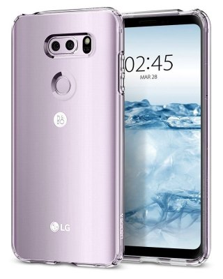 Etui Spigen Liquid Crystal do LG V30 bezbarwne