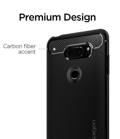 Etui Spigen Rugged Armor do LG V30 czarny