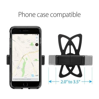 Uniwersalny uchwyt rowerowy Spigen A250 Bike Mount Black