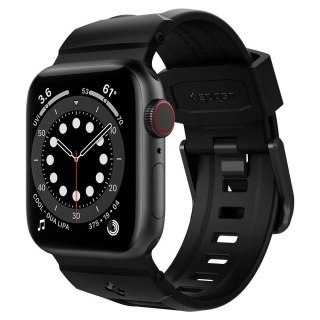 Pasek Spigen Rugged Band do Apple Watch 2 / 3 / 4 / 5 / 6 / SE (38 / 40 / 41mm) Matte Black