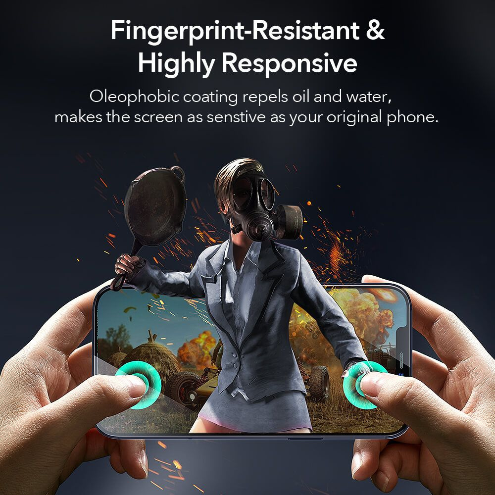 2x Szkło Hartowane ESR Screen Shield do iPhone 12 / 12 Pro Clear