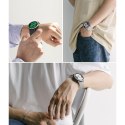 Etui z Nakładką Ringke Air & Bezel Styling do Galaxy Watch 4 40 mm black/silver