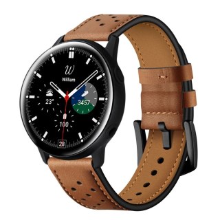 TECH-PROTECT LEATHER SAMSUNG GALAXY WATCH 4 40 / 42 / 44 / 46 MM BROWN