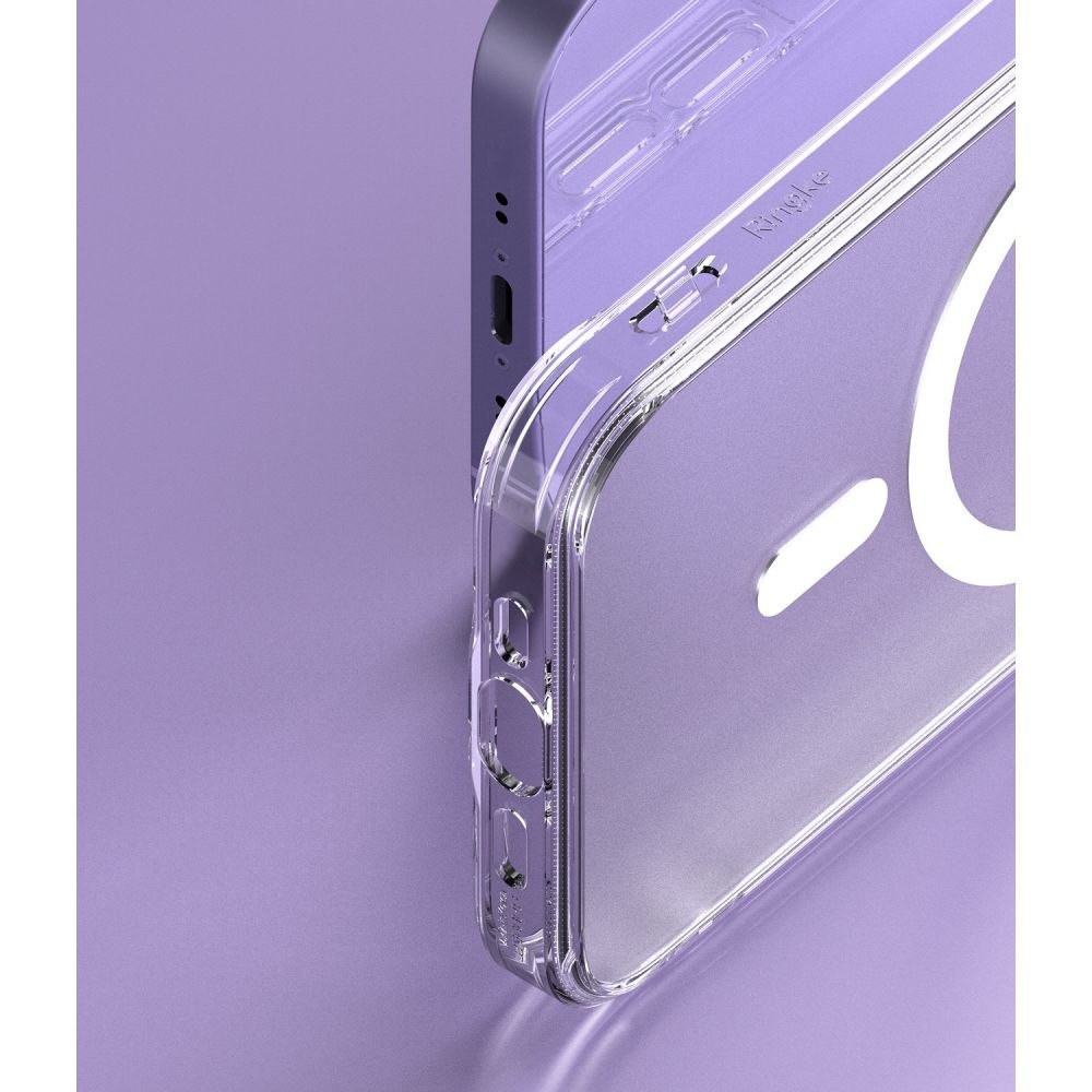 Etui Ringke Fusion Magnetic Magsafe do iPhone 13 Matte Clear